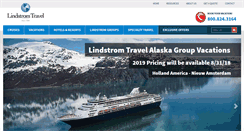 Desktop Screenshot of lindstromtravel.com